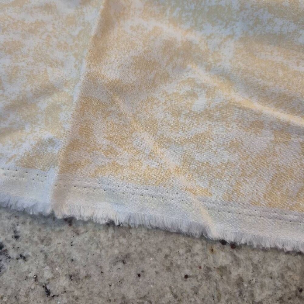 Fabric, Tan & Cream Cotton, Sand Looking, 45" x 2 yds